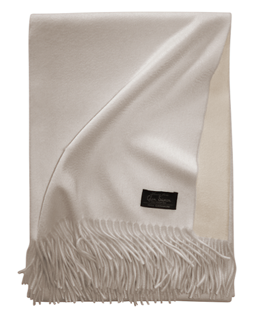 Плед 130х180 Glen Saxon UNI GSR 122 Lt Natural - Silver