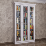 Шкаф книжный 3/1