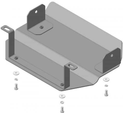 Защита стальная 3мм РК Chevrolet Niva 2002-2020; Lada Niva Travel с 2021 г MOTODOR.13007