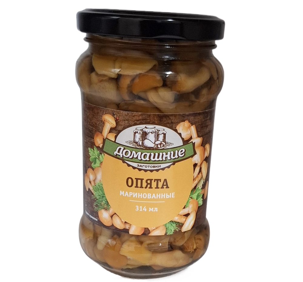 Грибы опята маринованные Домашние заготовки, 280 г.