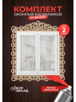 Наличники из фанеры комплект для 2 окон