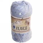 Плед 150*200см «Neon-Космос» светящийся, цвет голубой, микрофлис Ультрамарин