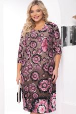 Платье "Иви" (капучино) П7793 LT Collection