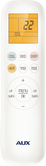 Настенная сплит-система AUX ASW-H12A4/QH-R1DI + AS-H12A4/QH-R1DI, белый