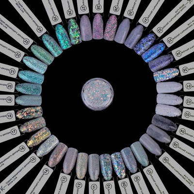 Серия мерцающего декора White Line для дизайна №17