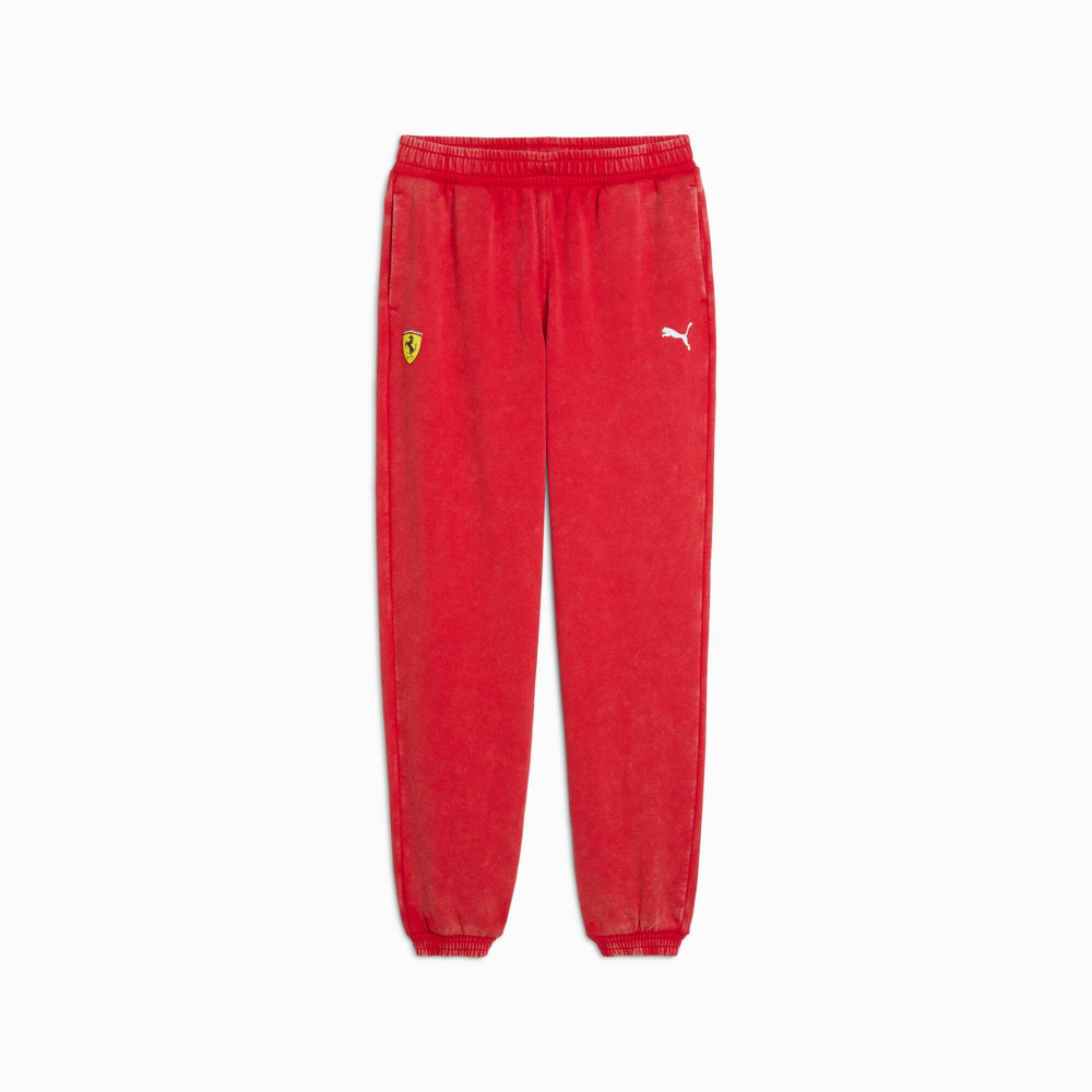 PUMA X SCUDERIA FERRARI СПОРТИВНЫЕ БРЮКИ SPORTSWEAR, КРАСНЫЙ