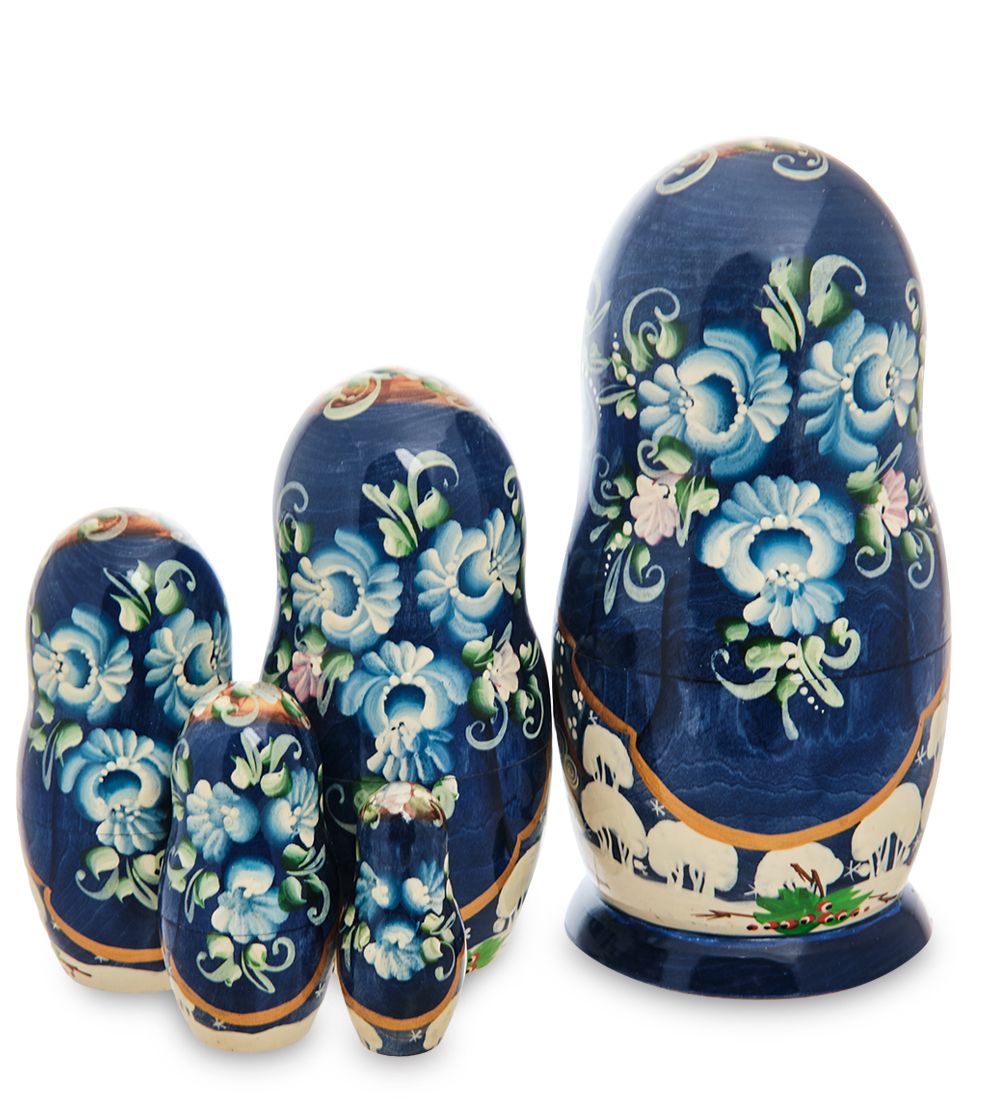 МР-16/10 Матрешка 5м «Мария со снеговиками»