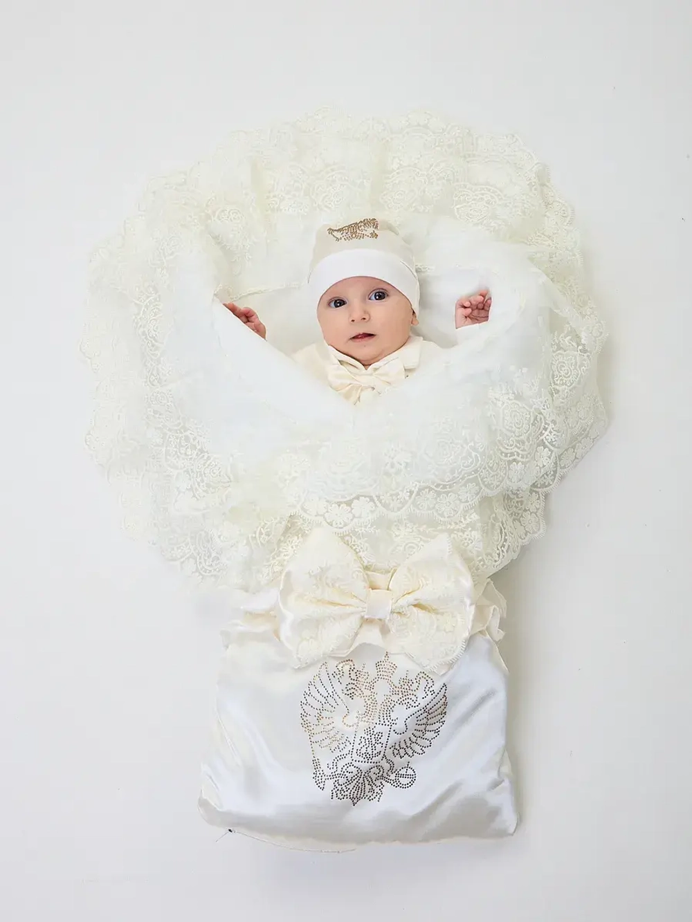 Теплый комбинезон для новорожденных