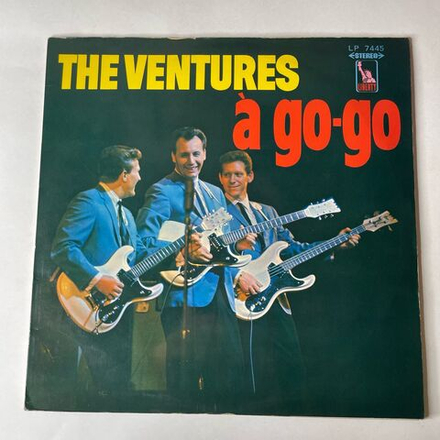 Винтажная виниловая пластинка LP The Ventures A Go Go (Япония 1966) (Без Оби) (Красный Винил)