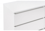 Комод Woodville Мадера К6М белый