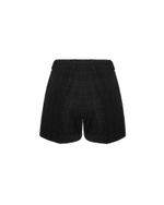 Шорты на поясе из твида