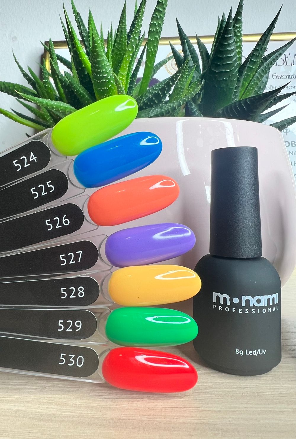 Monami Гель-лак 524, 8мл