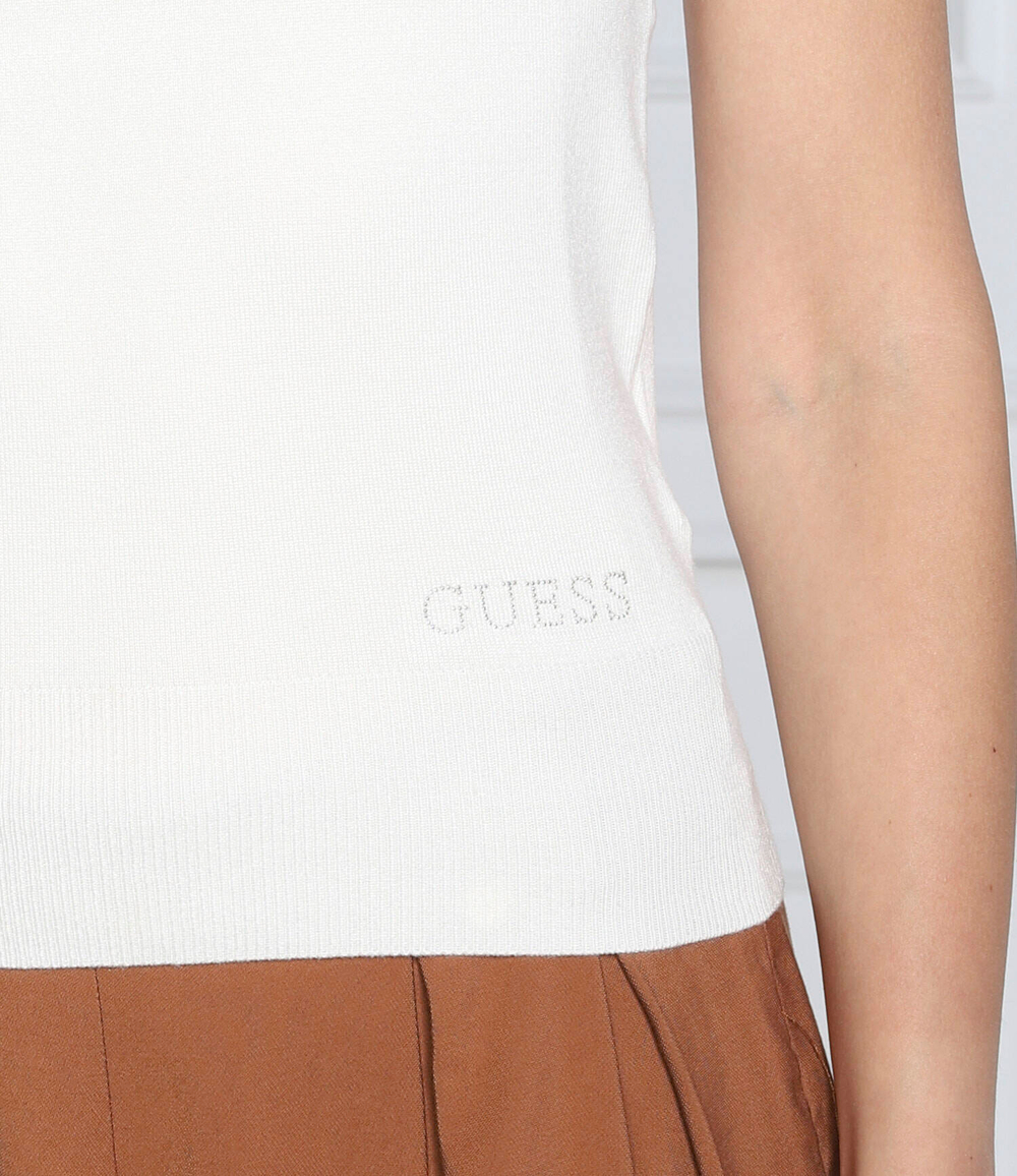 блузка GUESS - кремовый (W2YR32 Z2V62)