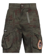 Шорты карго муж. AERONAUTICA 200 милитари красная лента на кармане