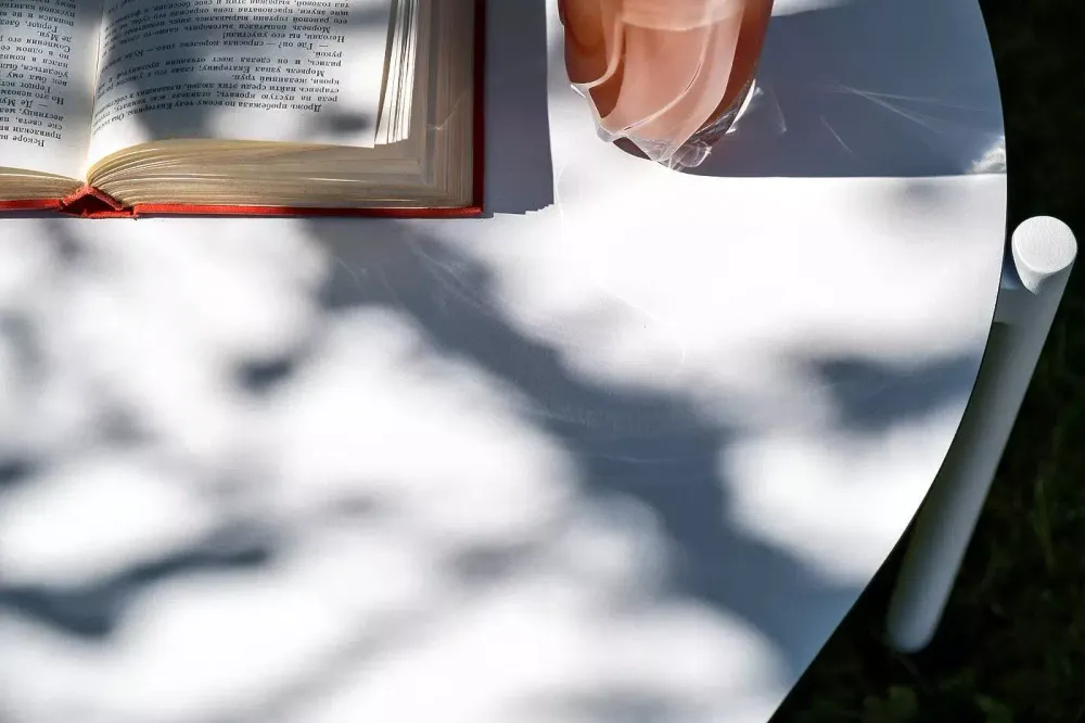 "Диего" лаунж-зона 4-местная плетеная из роупа (веревки), каркас алюминиевый белый, роуп бежевый