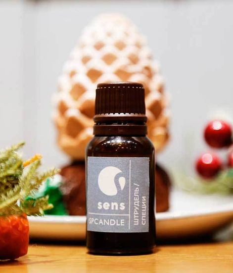 Масло для ультразвукового диффузора Штрудель и специи, Sens