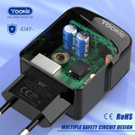 Зарядное устройство СЗУ Yookie KI4Y - 18W - USB - с кабелем Type c