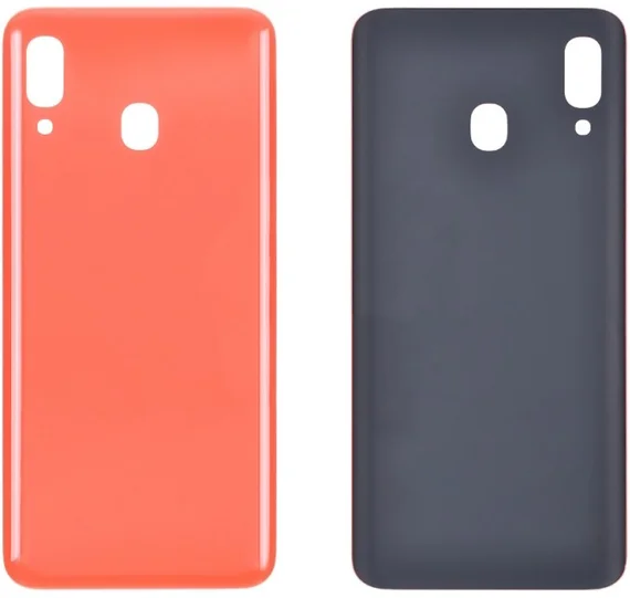 Задняя крышка для Samsung Galaxy A40 A405 (Оранжевая)