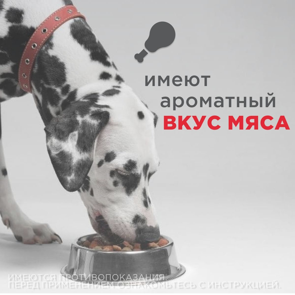 Таблетки от гельминтов для собак более 10кг со вкусом мяса МильбецинНео (Neoterica), 2т Празиквантел/ Мильбемицин