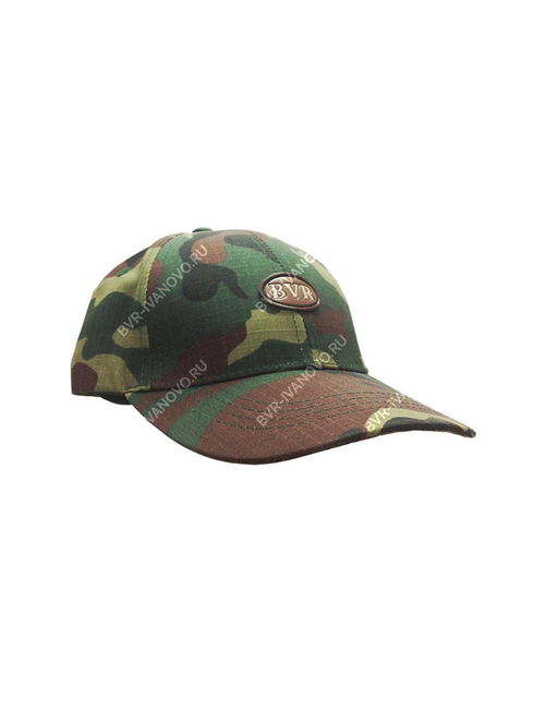 Бейсболка BVR (рип-стоп, зеленый КМФ)