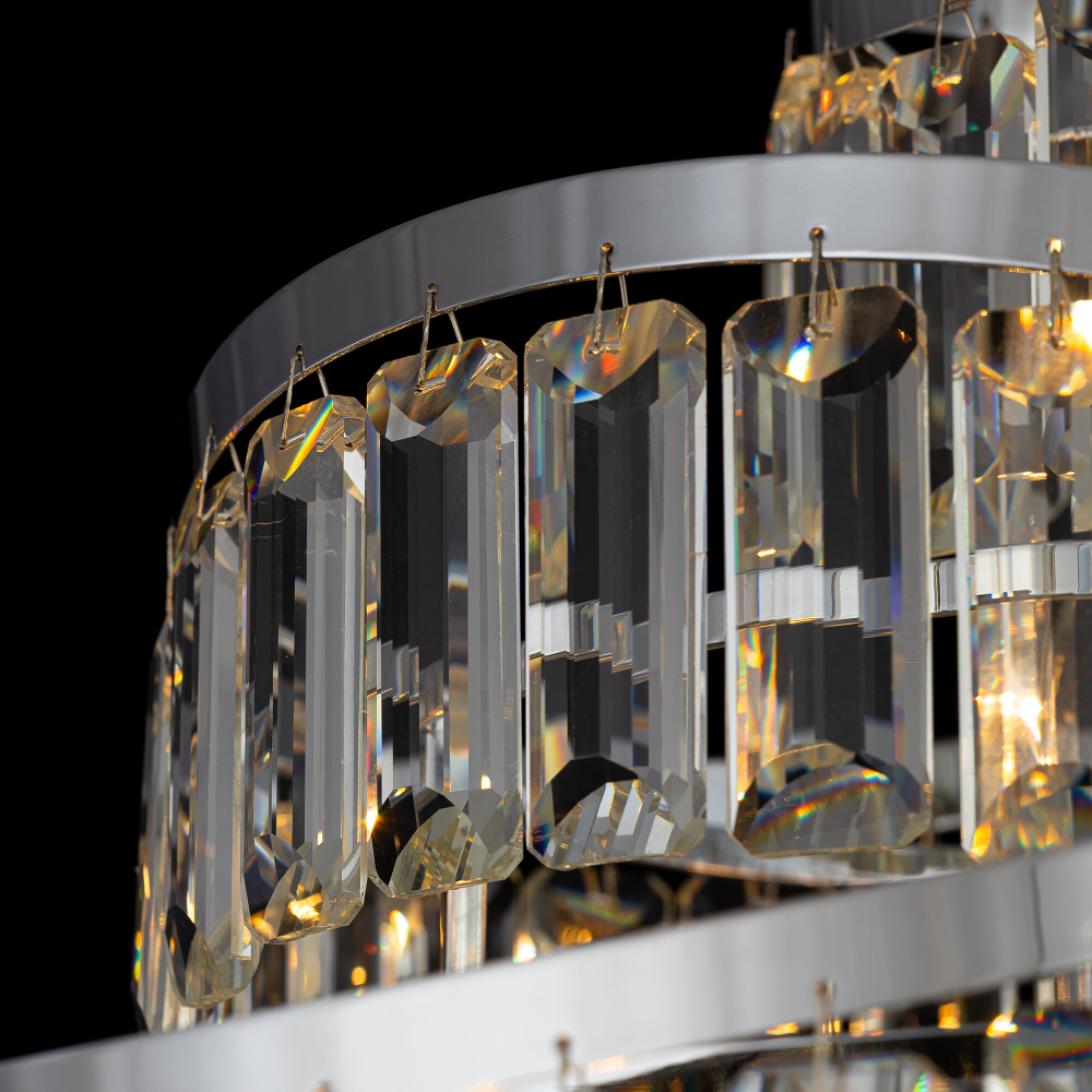 Citilux NAIAD CL315161 Люстра хрустальная подвесная Хром