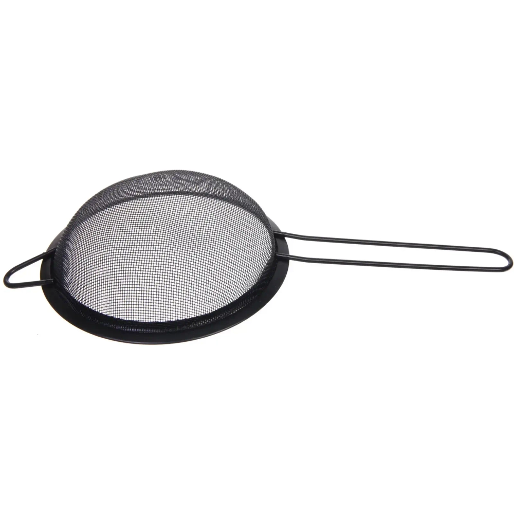 Сито металлическое «Black» 13см с ручкой