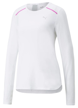 Женская теннисная футболка   Puma Run Cloudspun Marathon Long Sleeve - puma white