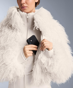 Oysho Водонепроницаемый расклешенный эластичный горнолыжный комбинезон 2-в-1, норка