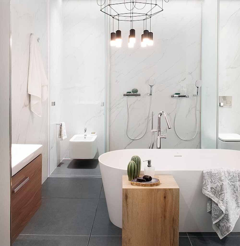 (комплектующая) Смеситель термостатический без излива для душевой системы URBAN CHIC 211201S