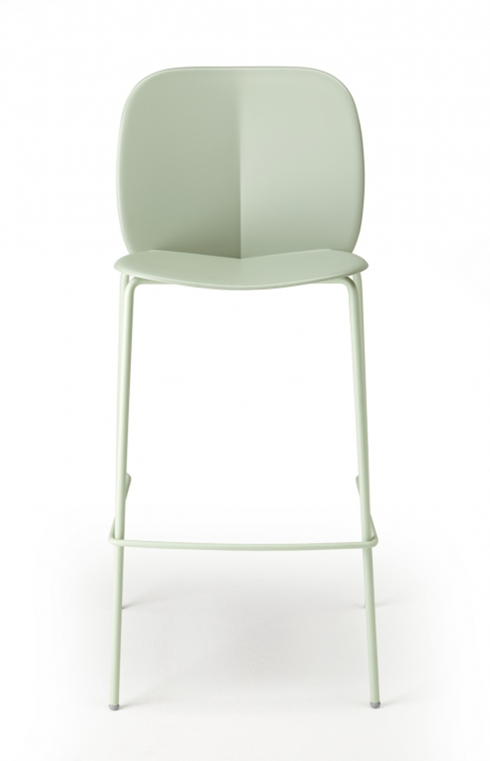 Стул пластиковый барный Scab Design Mentha Go Green, зеленый шалфей