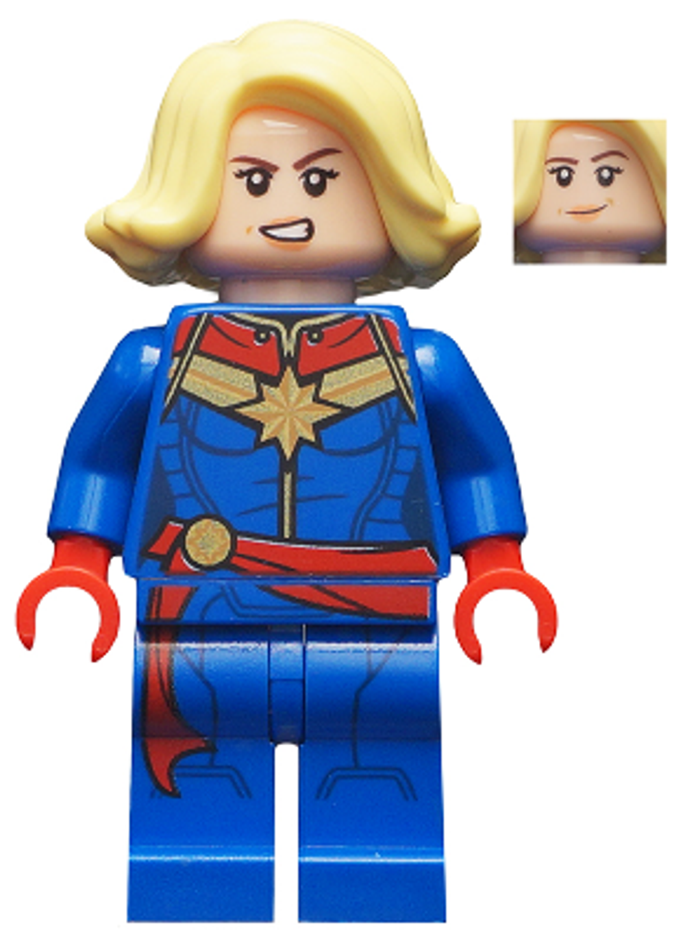 Минифигурка LEGO sh0639 Капитан Марвел