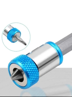 2шт Магнитный держатель для бит и отверток 1/4 дюйма,адаптер для шуруповерта магнитная насадка на биту