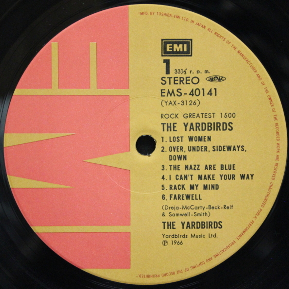 The Yardbirds / Yardbirds (LP)