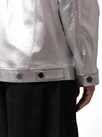 Куртка Dryg джинсовая серебро