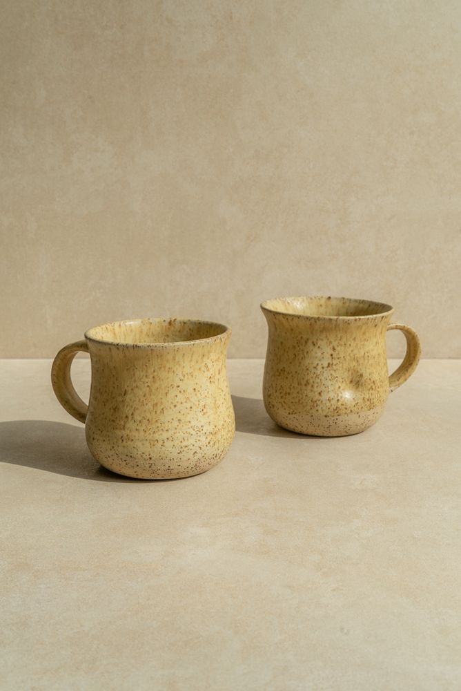 Чашка желтая, 350 мл / Titkova ceramic