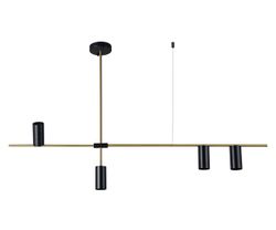 Kink Light 07621-4,19(20) Люстра Рия черный/бронза Gu10 40W