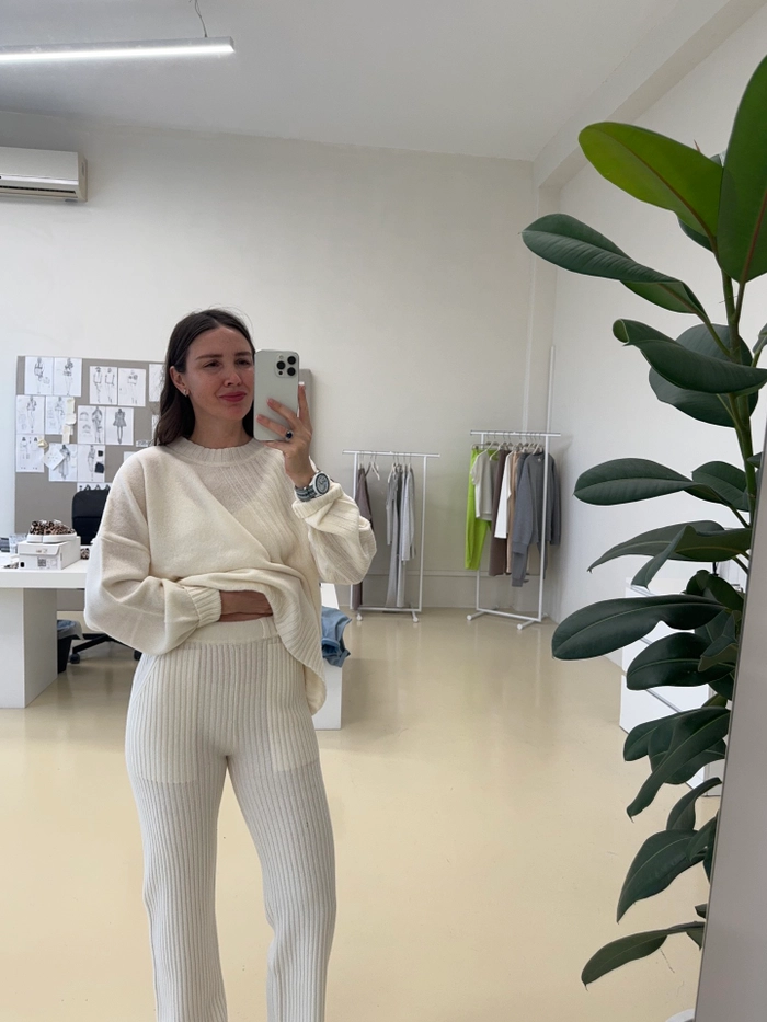 БРЮКИ АНИТ МОЛОЧНЫЙ