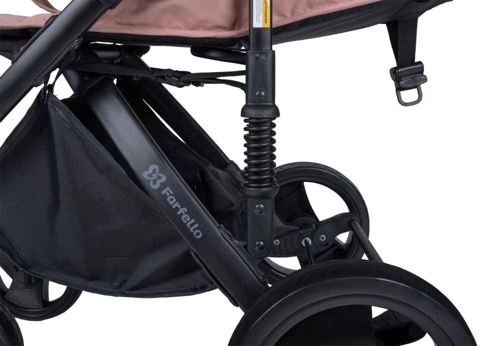 Коляска детская прогулочная Bino Angel Plus (Powdery/Пудровый) Арт. BP-11