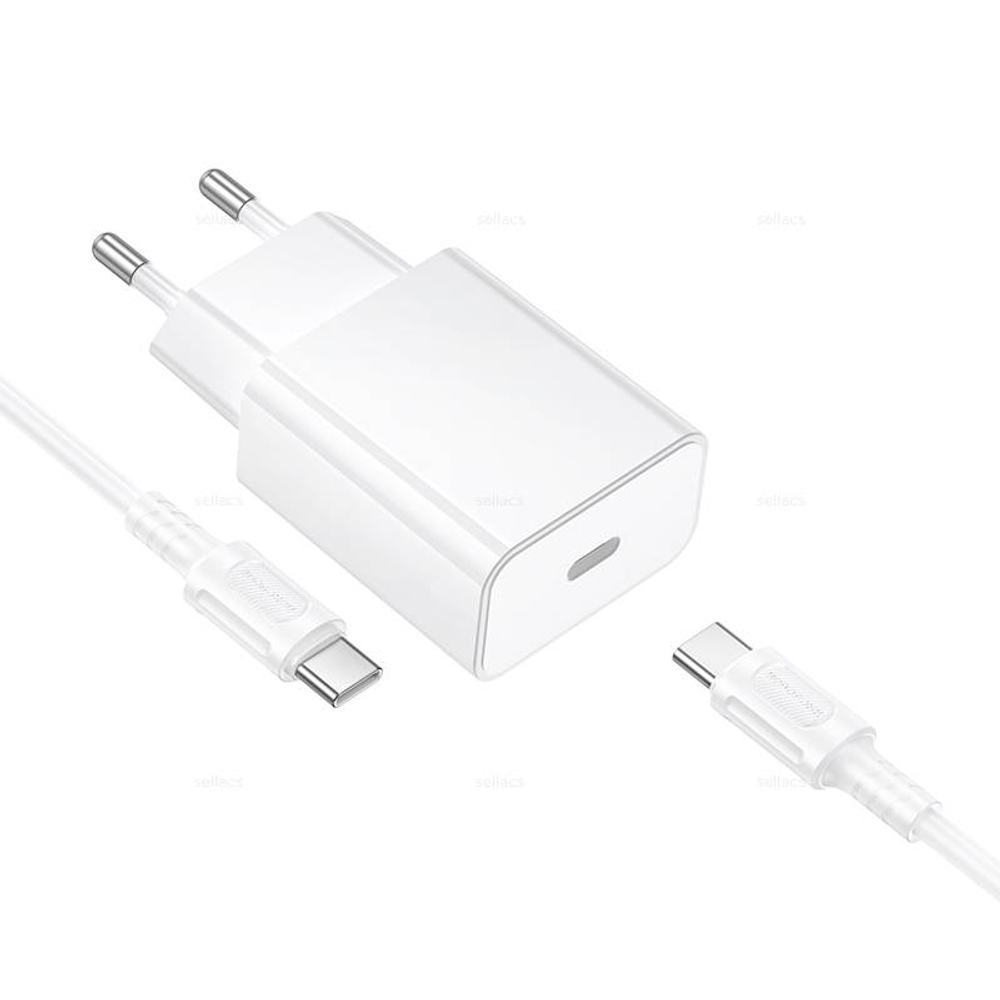 Зарядное устройство на Type-C Borofone PD20W BA112A (white)
