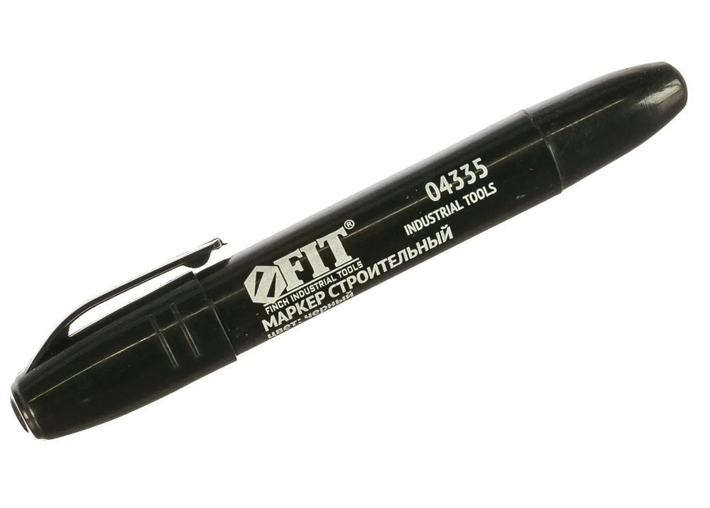 Маркер строительный перманентный Черный