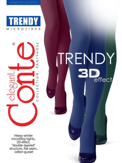 Conte Trendy Melange 3D Effect