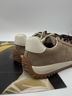 Кроссовки женские натуральная кожа арт. 9004-1 цвет "песочный"