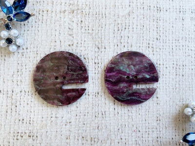 Пуговицы костюмные, d 3 см