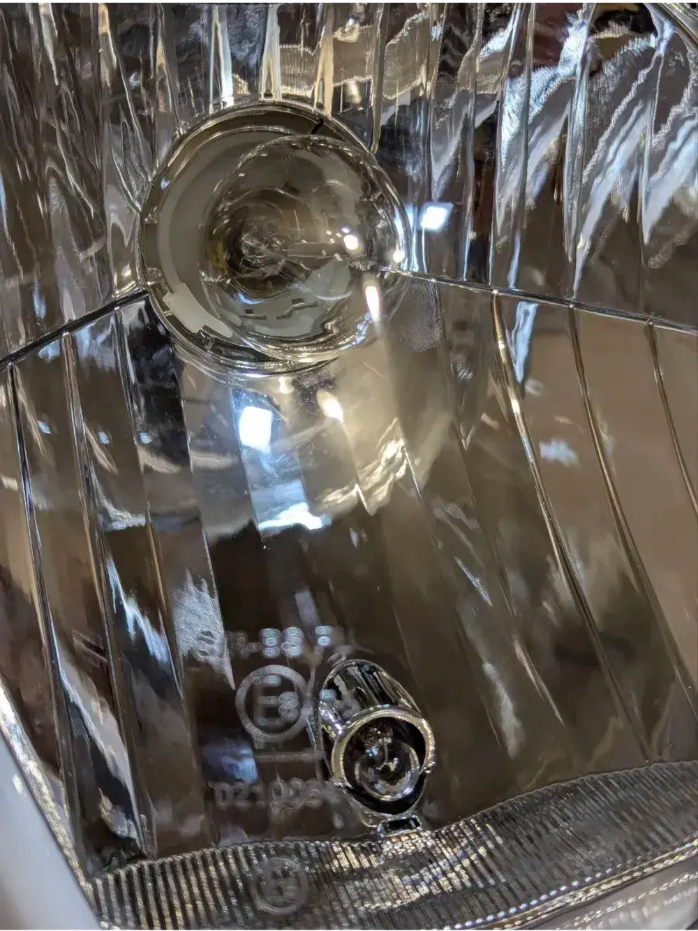 Фара галогеновая для мотоцикла в стиле KTM белая