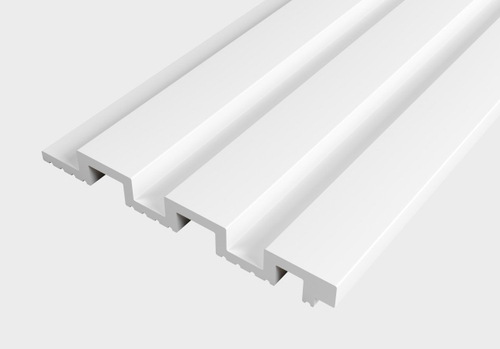 Панель полистирол 3D Solid 4 UHD 01/130L Белая 130х2800 мм