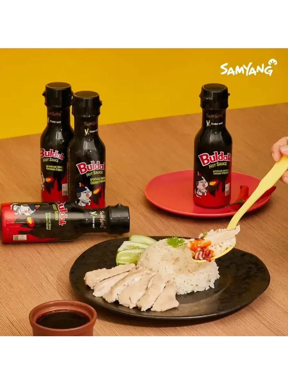 Соус Samyang со вкусом острой курицы Original Spicy Buldak 200 г