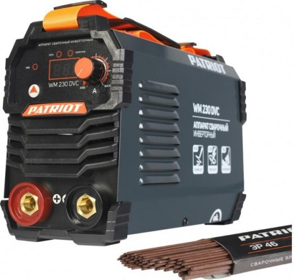 Сварочный инвертор PATRIOT WM230DVC MMA + маска 300D 605302291