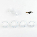 Прозрачный мужской пояс верности «Оки-Чпоки» (Цвет: прозрачный)