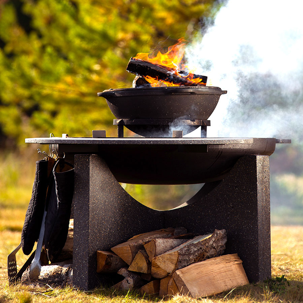 Казан чугунный с крышкой 12 л