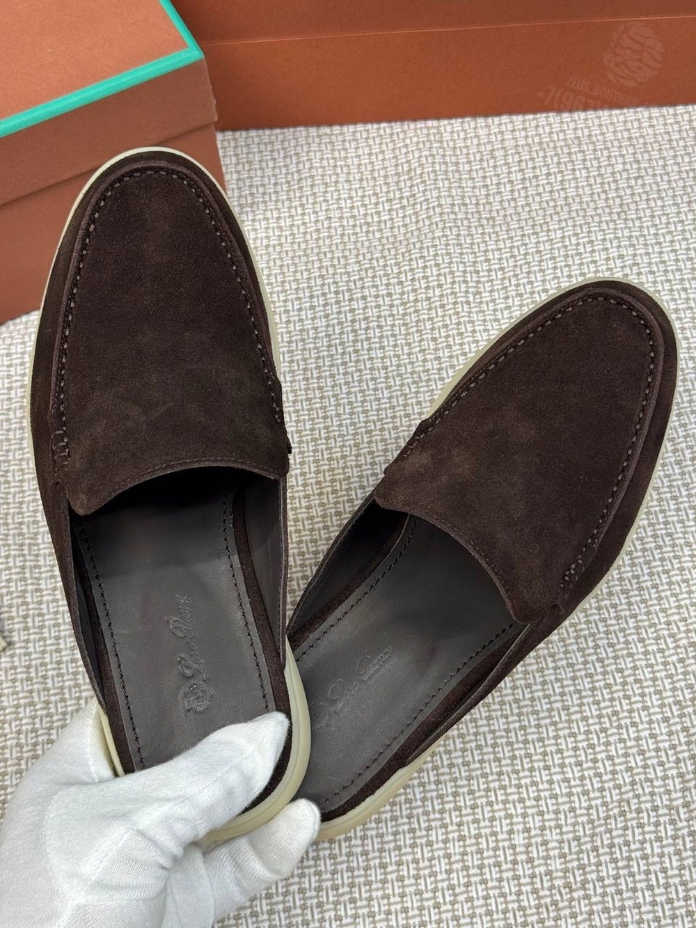 Мюли Loro Piana Babouche Walk